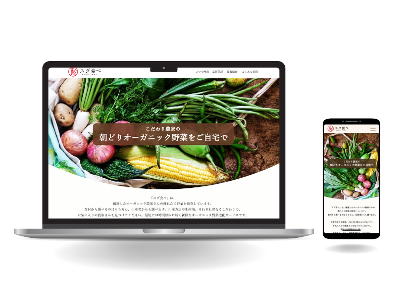 オーガニック野菜の通販サイト